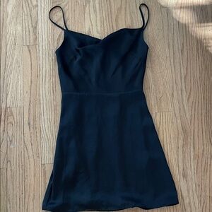 Sunday Best Black Strapless Dress 2XS